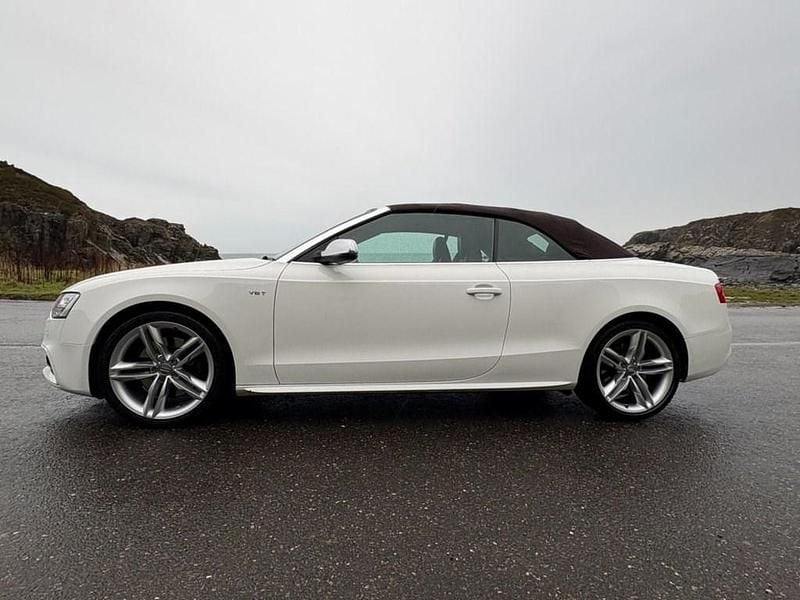 Used Audi S5 Cabriolet 333 HP (244 kW) 2014 White Cabriolet