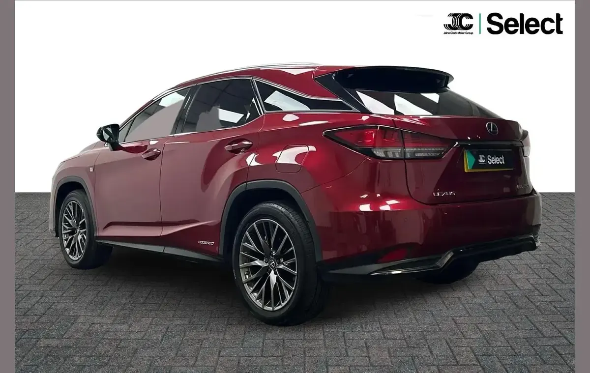 Used Lexus RX450h Sport Line 308 HP (226 kW) 2020 Red SUV