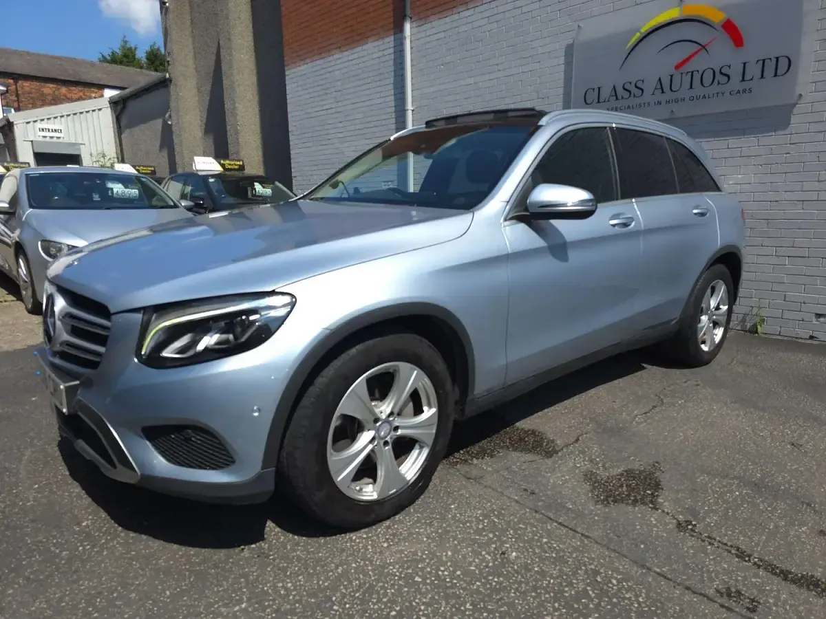 Used Mercedes GLC220 Premium Plus 167 HP (122 kW) 2016 Silver SUV