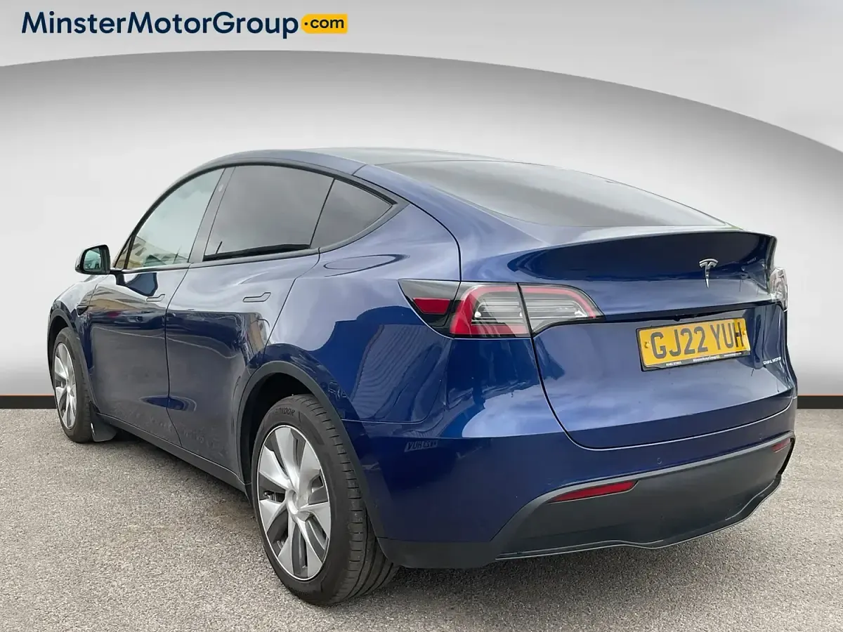 Used Tesla Model Y Long Range AWD 378 kW (514 HP) 2022 Blue SUV