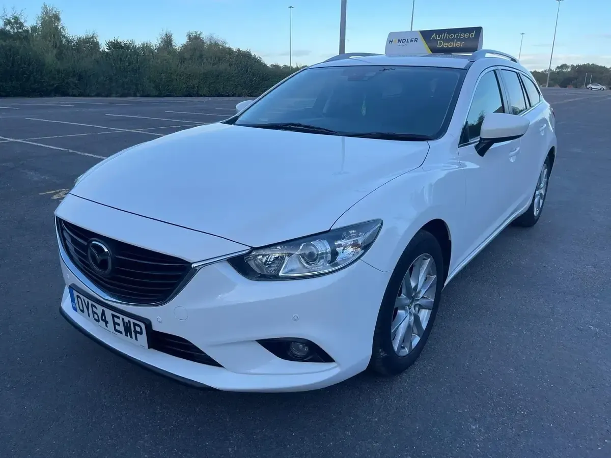 Used Mazda 6 Inclusive 175 HP (128 kW) 2014 White Estate