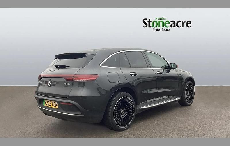 Used Mercedes EQC400 AMG Line Premium Plus 300 kW (408 HP) 2022 Grey SUV