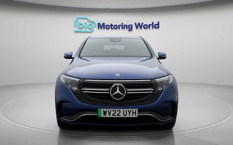 Used Mercedes EQC400 AMG line 300 kW (408 HP) 2022 Blue SUV