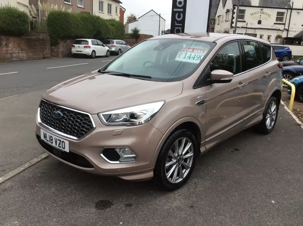 Used Ford Kuga Vignale 182 HP (133 kW) 2018 Brown SUV
