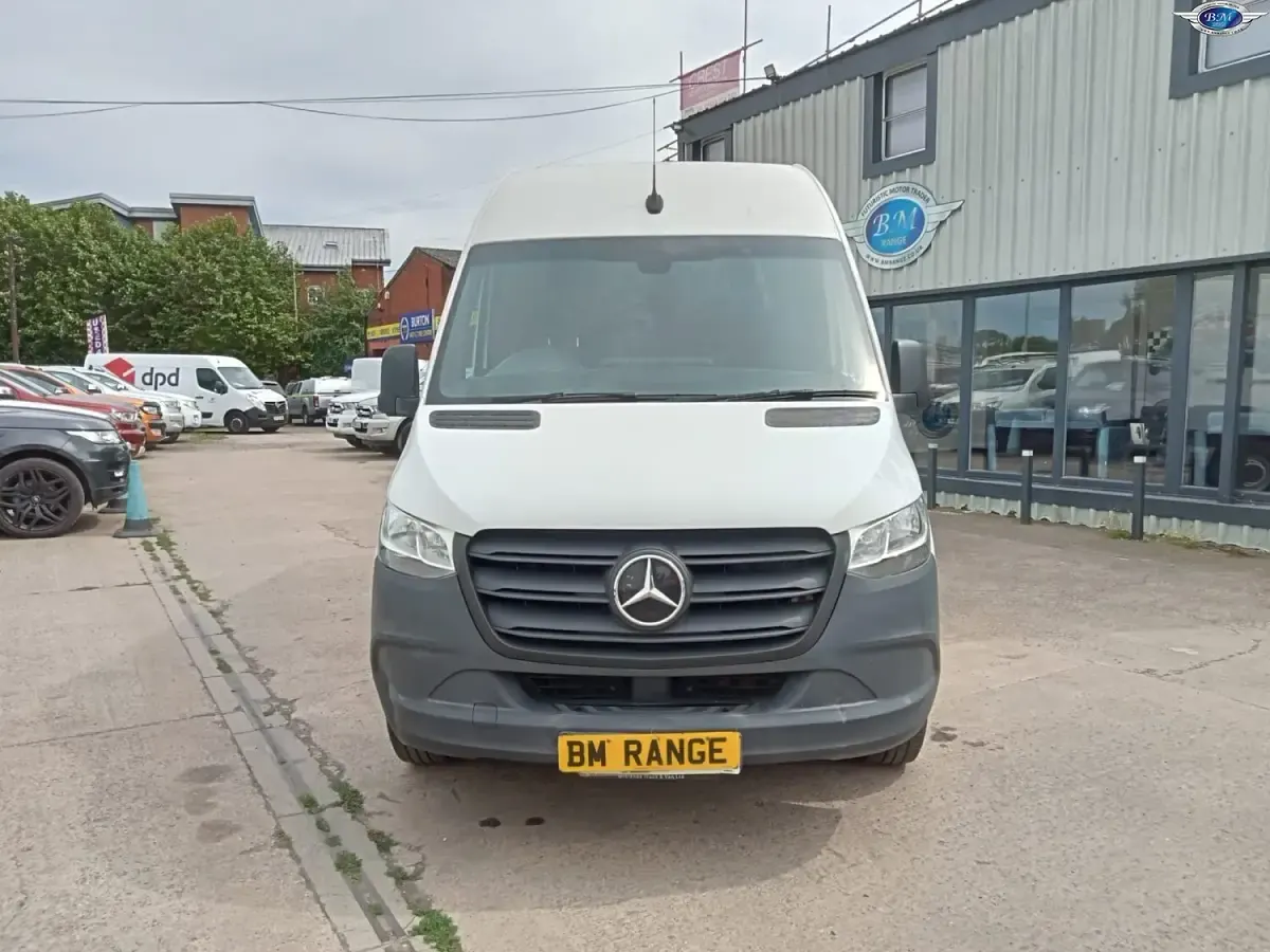Used Mercedes E-Sprinter Progressive 85 kW (116 HP) 2021 White Van