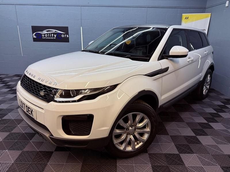 White Used 2017 Land Rover Range Rover evoque SE Estate | £9,195 (Good price) - Image 1/4