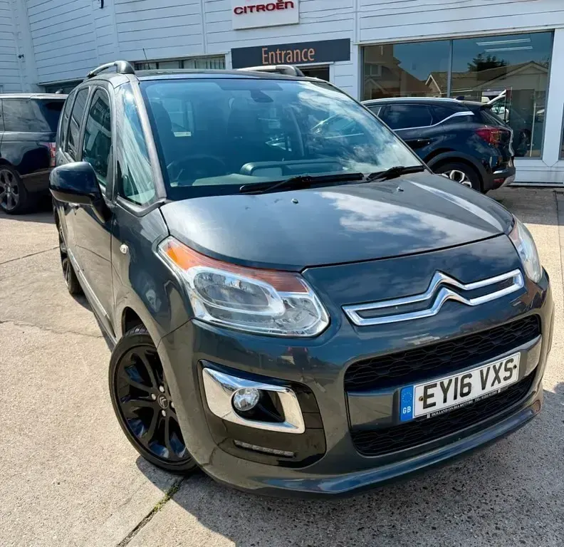 Used Citroën C3 Picasso Platinum 100 HP (73 kW) 2016 Grey MPV