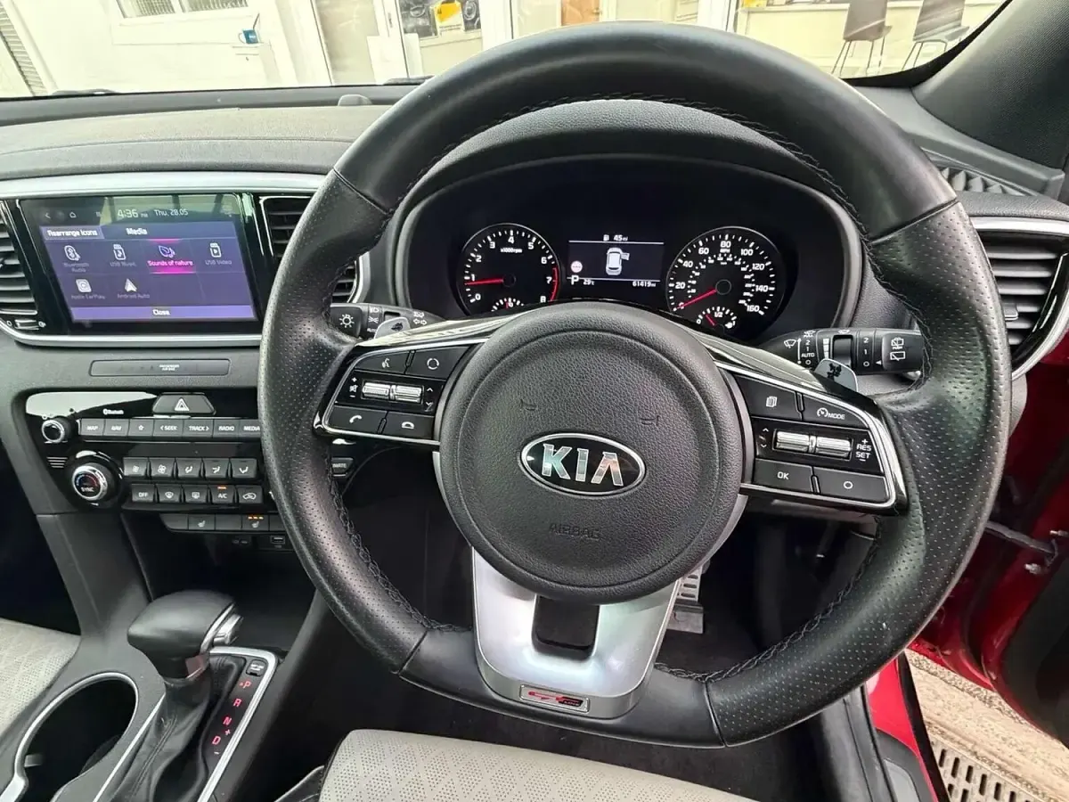 Used Kia Sportage GT-Line 177 HP (130 kW) 2020 Red SUV