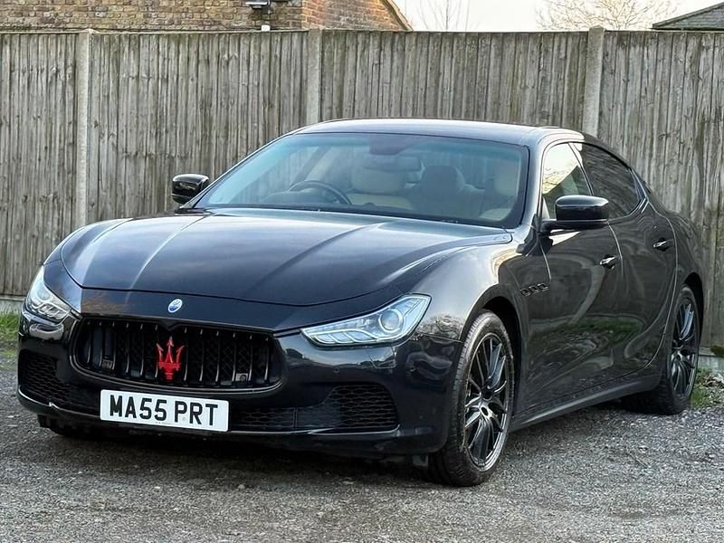 Used Maserati Ghibli 410 HP (301 kW) 2015 Black Sedan
