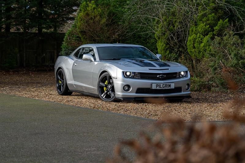 Used Chevrolet Camaro SS 2014 Silver Coupe