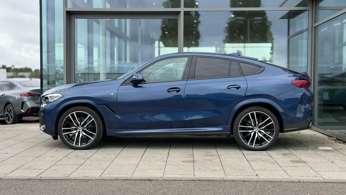 Used BMW X6 M Sport 282 HP (207 kW) 2023 Blue SUV
