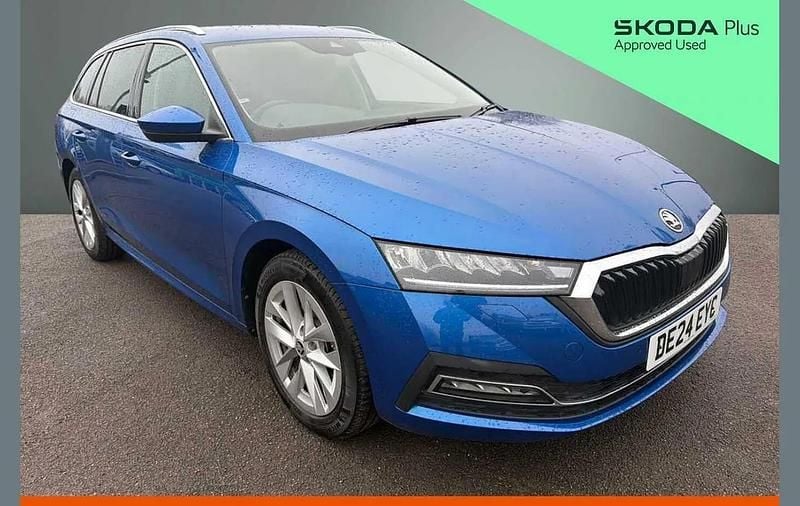 Used Skoda Octavia SE L 147 HP (108 kW) 2024 Race blue metallic Estate