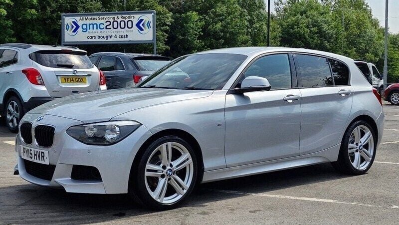 Silver Used 2015 BMW 116 M Sport Hatchback | £7,295 (Fair price) - Image 1/4