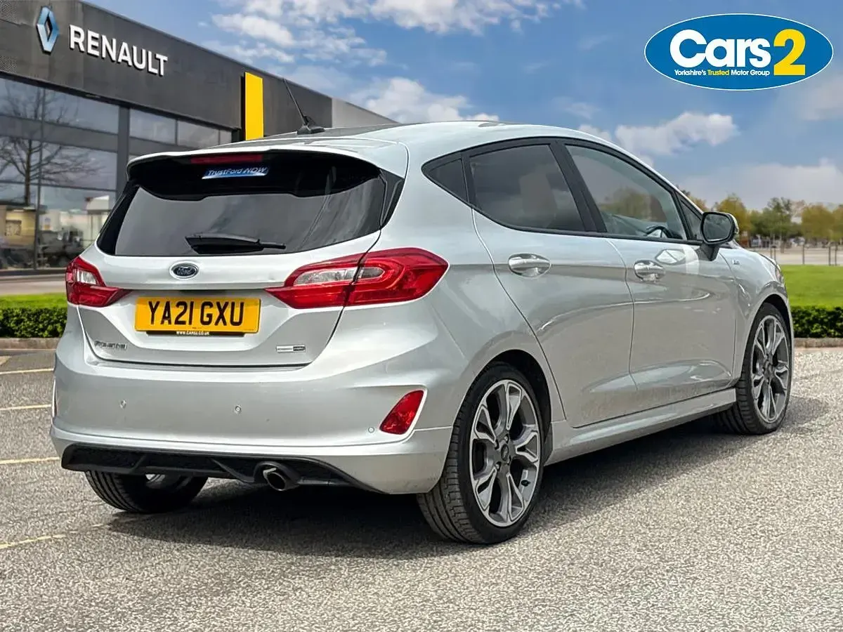 Used Ford Fiesta ST-Line X 2021 Silver Hatchback