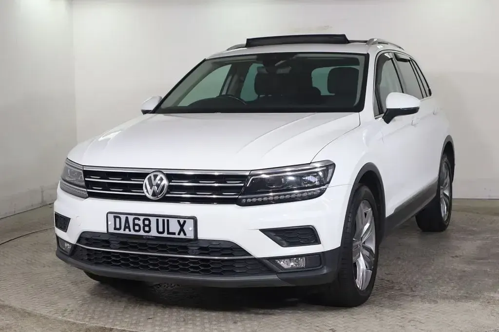 Used VW Tiguan SEL 150 HP (110 kW) 2018 White SUV