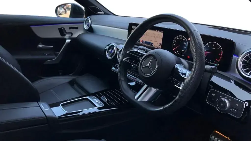 Used Mercedes CLA220 AMG Line Premium Plus 2025 Blue Estate
