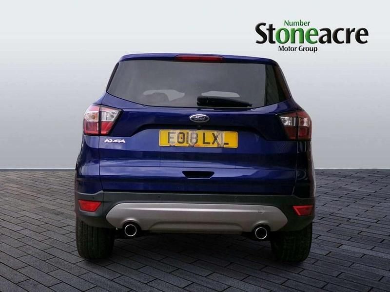 Used Ford Kuga Titanium 177 HP (130 kW) 2018 Blue SUV