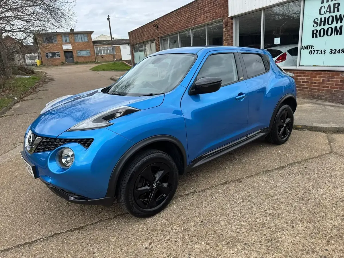 Used Nissan Juke 112 HP (82 kW) 2018 Blue SUV