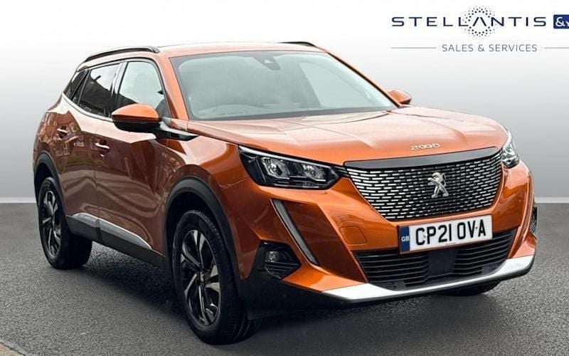 Orange Used 2021 Peugeot 2008 Allure Premium SUV | £13,976 (Fair price) - Image 1/4