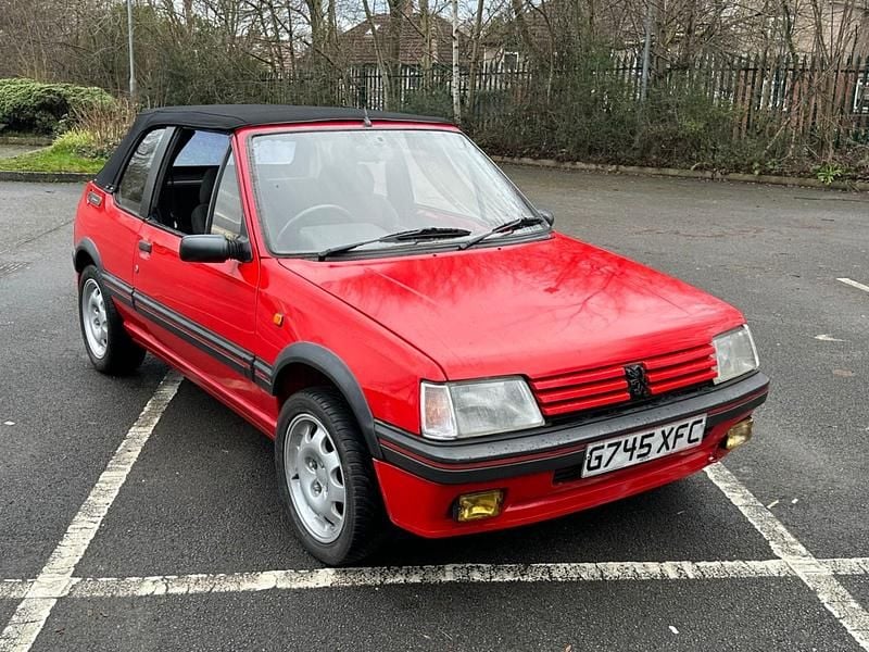 Red Used 1990 Peugeot 205 GTi Cabriolet | £9,995 - Image 1/4