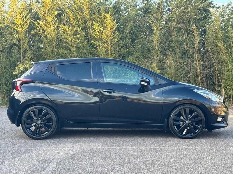 Used Nissan Micra Acenta 71 HP (52 kW) 2019 Black Hatchback