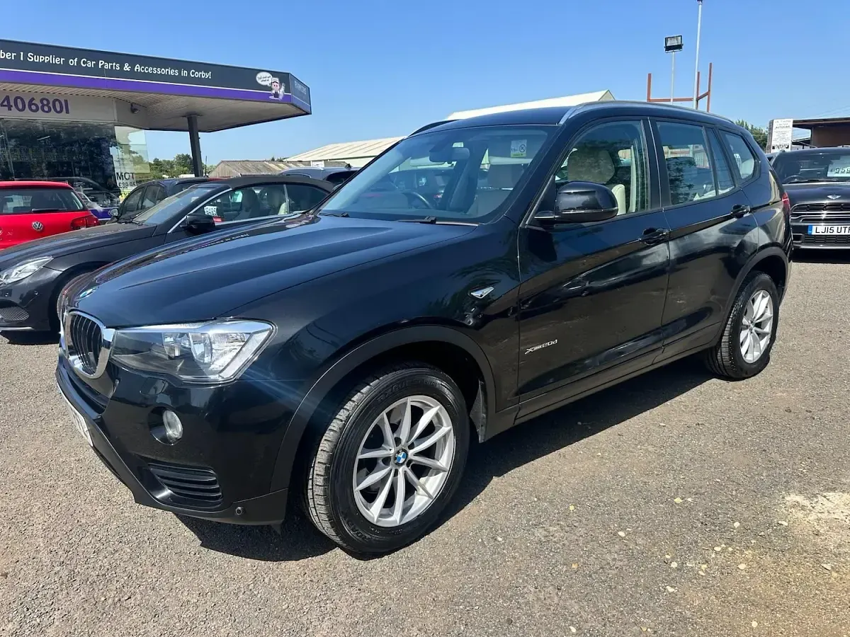Used BMW X3 Impressive 190 HP (139 kW) 2017 Black SUV