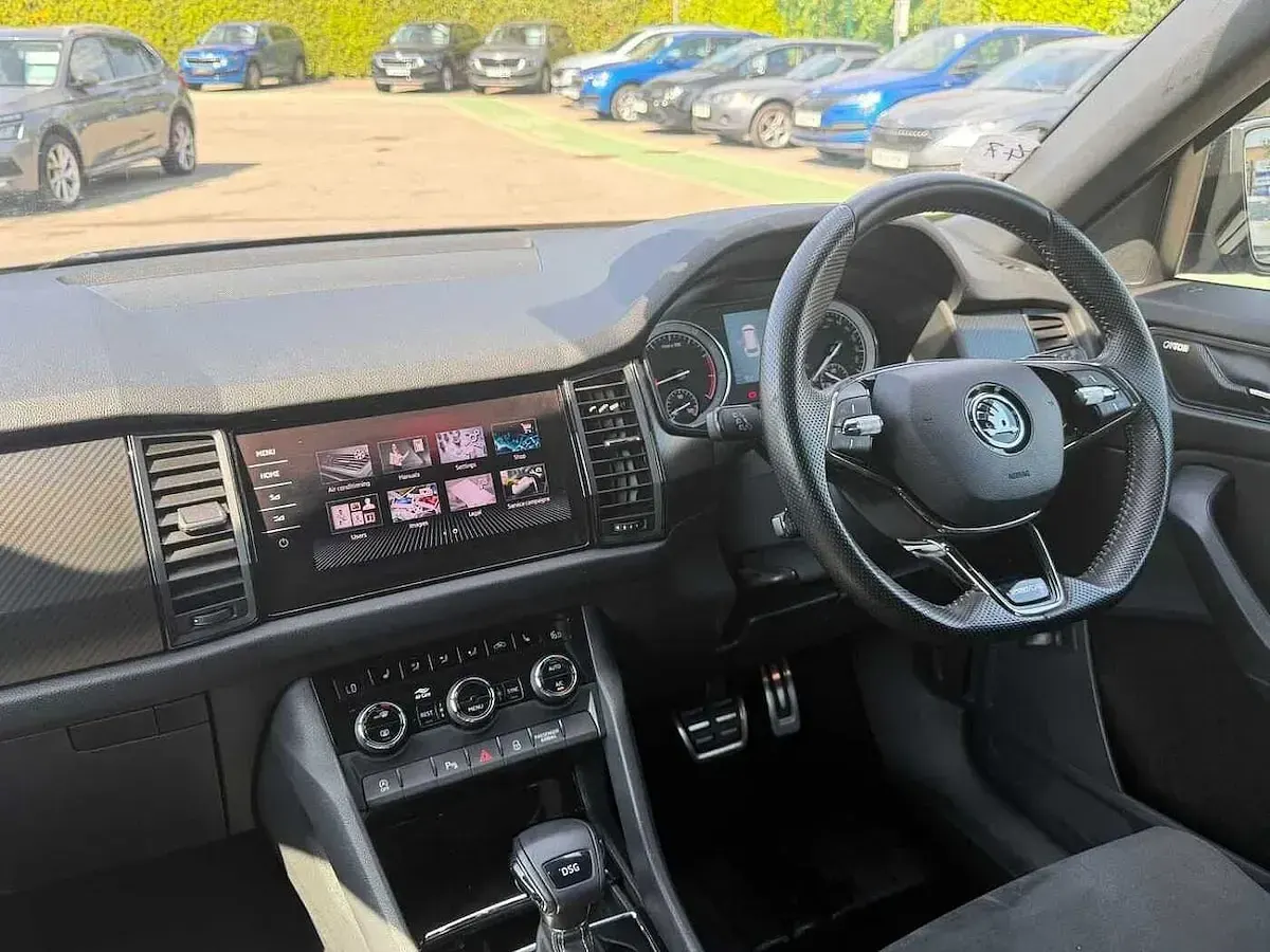 Used Skoda Kodiaq SportLine 150 HP (110 kW) 2021 Blue SUV