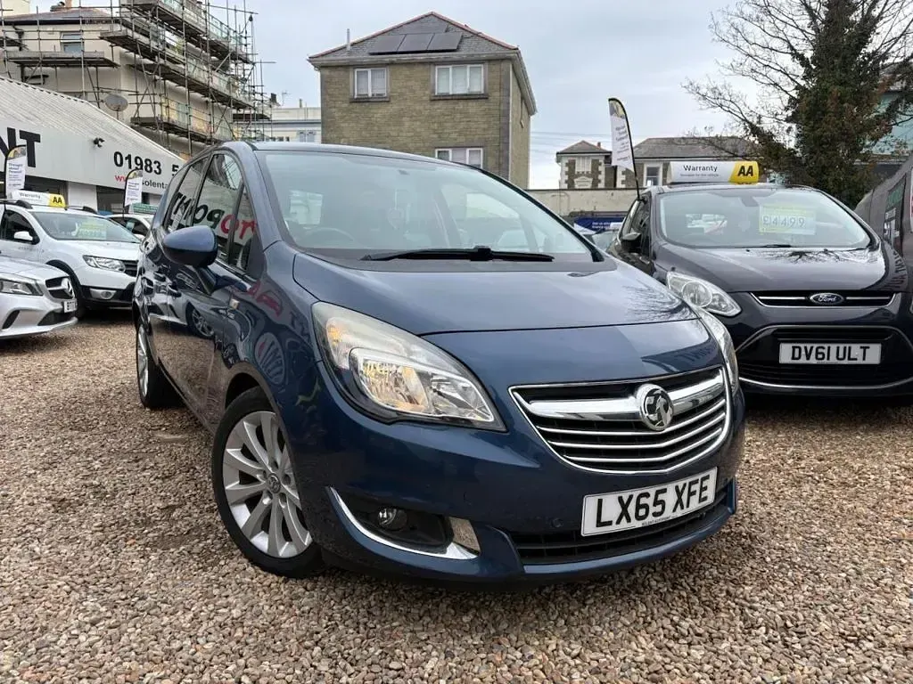 Used Vauxhall Meriva 110 HP (80 kW) 2015 Blue MPV