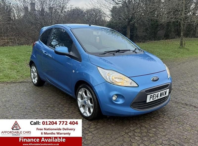 Blue Used 2014 Ford Ka Zetec Hatchback | £3,495 (Fair price) - Image 1/4