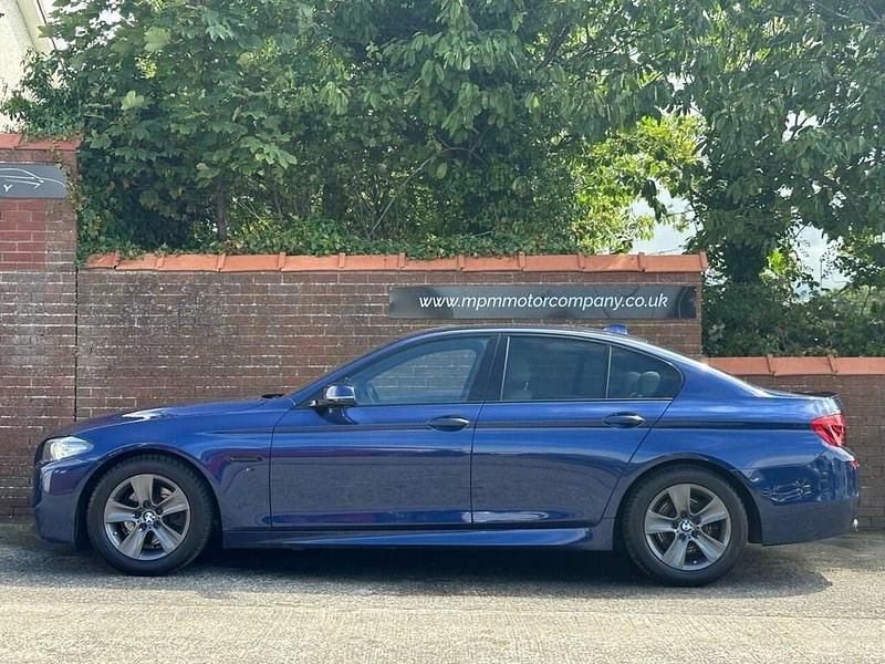 Used BMW 520 M Sport 188 HP (138 kW) 2016 Blue Sedan