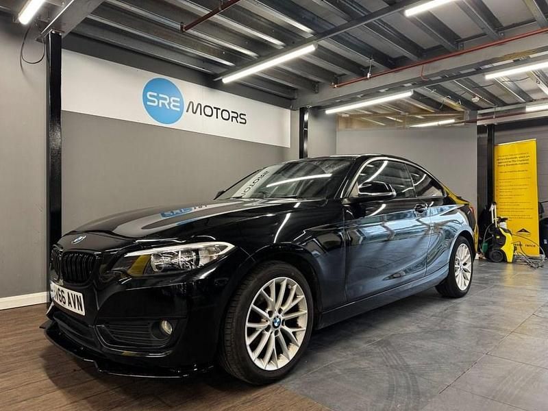 Used BMW 218 Comfort Edition 150 HP (110 kW) 2016 Black Coupe