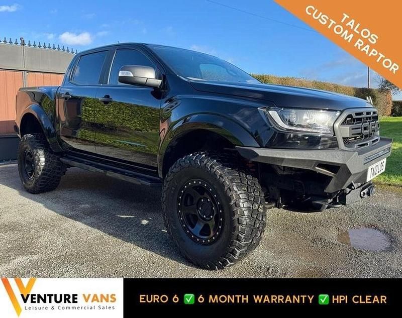 Black Used 2019 Ford Ranger Raptor Pickup | £29,995 (Expensive) - Image 1/4