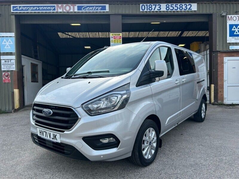 Silver Used 2021 Ford Transit Custom Limited Van | £19,495 - Image 1/4