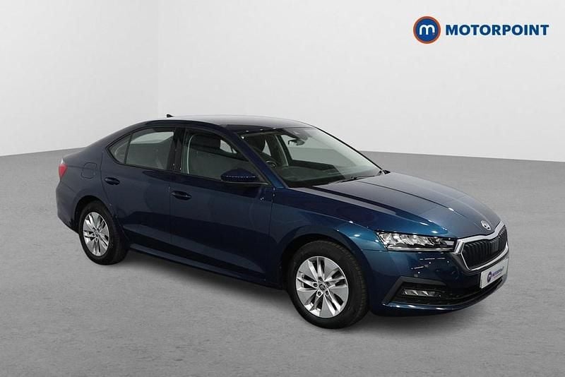 Blue Used 2021 Skoda Octavia SE Technology Hatchback | £14,249 (Fair price) - Image 1/4