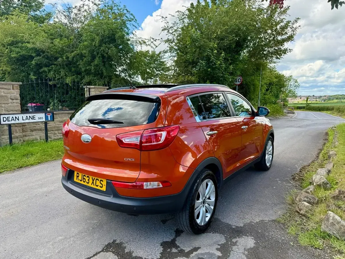Used Kia Sportage 2014 Orange SUV