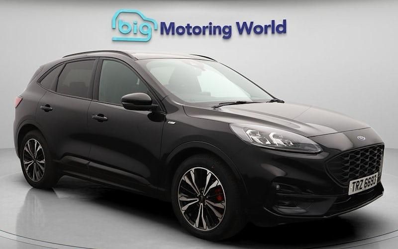 Black Used 2022 Ford Kuga ST-Line X SUV | £18,100 (Fair price) - Image 1/4