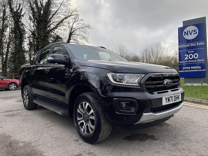 Used Ford Ranger Wildtrack 210 HP (154 kW) 2022 Black Pickup