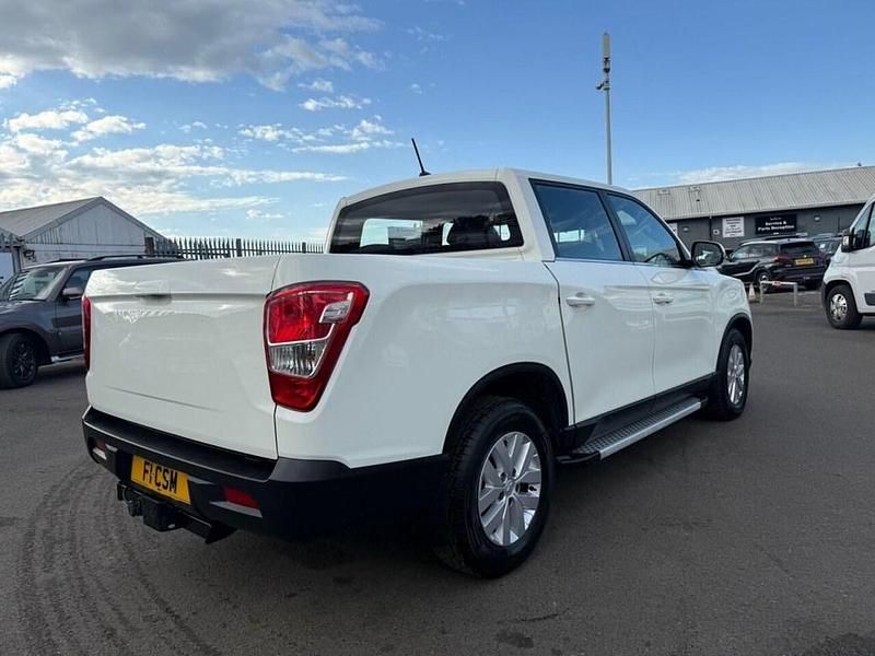 Used Ssangyong (KGM) Musso 181 HP (133 kW) 2023 White Pickup