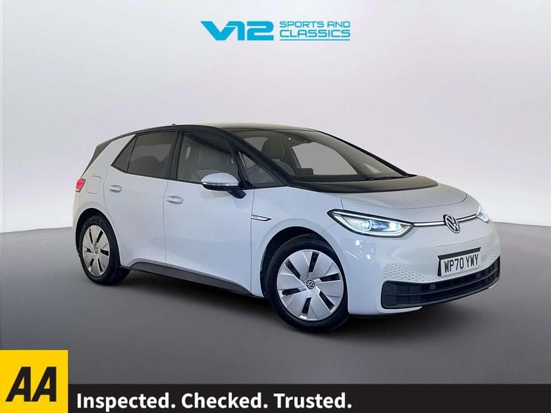 Used VW ID.3 Pro Performance 150 kW (204 HP) 2020 White Hatchback