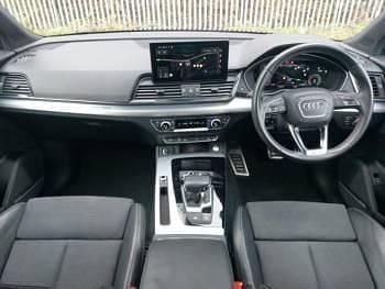 Used Audi Q5 S-Line 204 HP (150 kW) 2022 Blue SUV