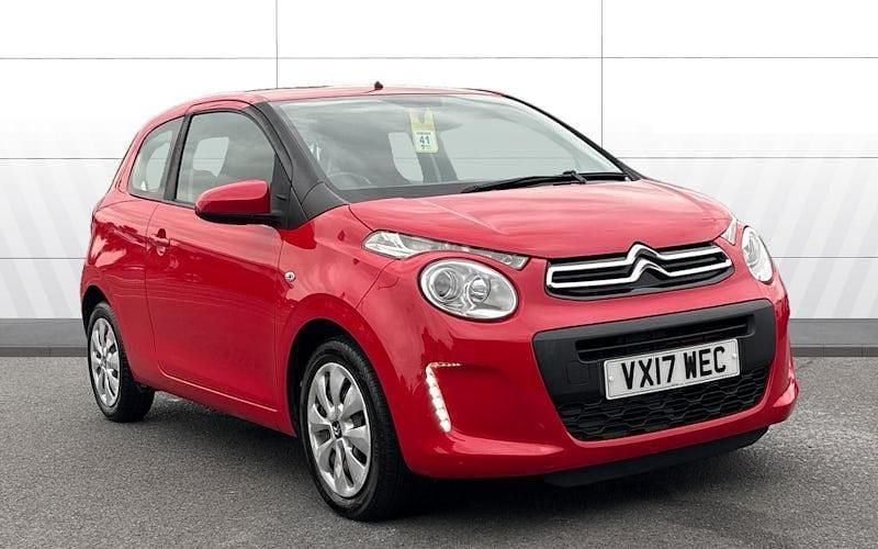 Red Used 2017 Citroën C1 Feel Hatchback | £5,735 (Fair price) - Image 1/4
