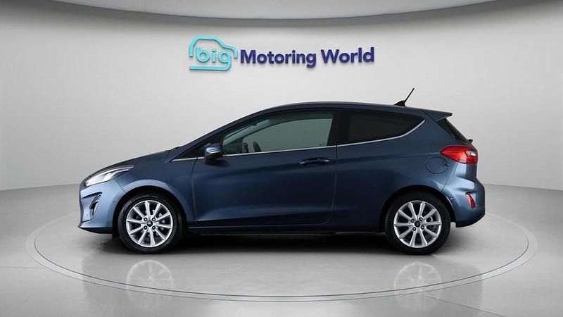 Used Ford Fiesta Titanium X 125 HP (91 kW) 2019 Blue Hatchback