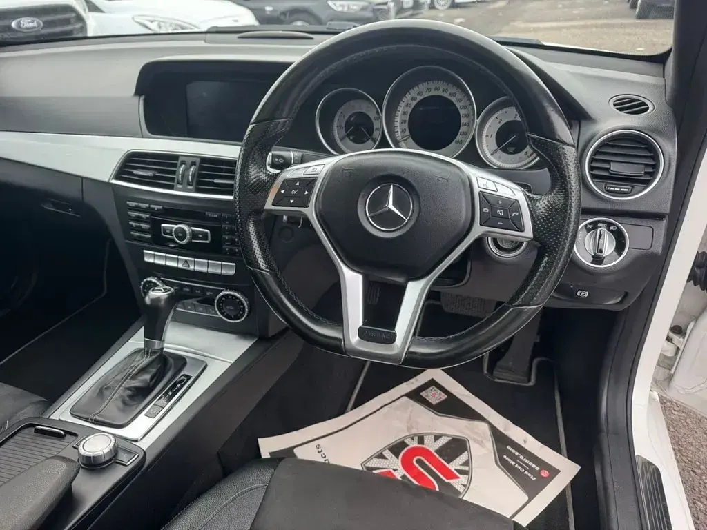 Used Mercedes C250 Sport Edition 2014 White Coupe