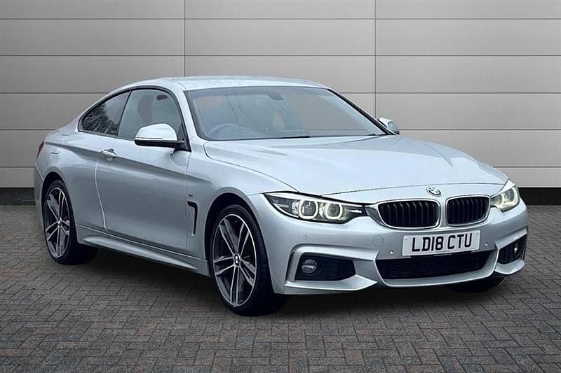 Used BMW 420 M Sport 190 HP (139 kW) 2018 Silver Coupe