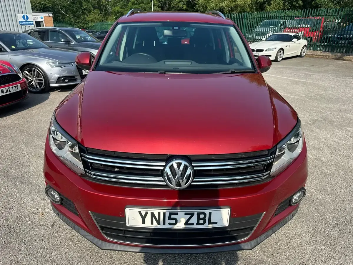 Used VW Tiguan Match 160 HP (117 kW) 2015 Red SUV