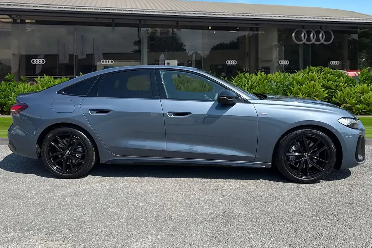 New Audi A5 Black Edition 2026 Blue Hatchback