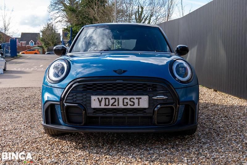 Begagnad Mini Cooper Hatch 2021 Blå Halvkombi