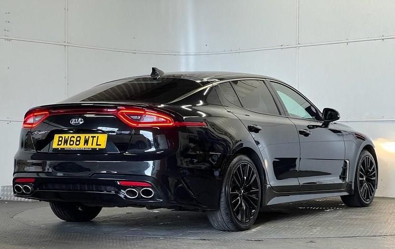 Used Kia Stinger GT-Line 244 HP (179 kW) 2019 Black Hatchback