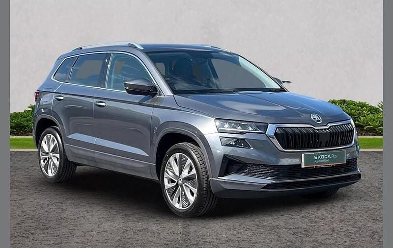 Grey Used 2023 Skoda Karoq SE L SUV | £23,802 (Fair price) - Image 1/3