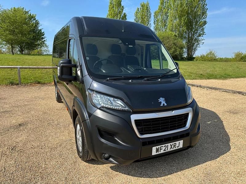 Grey Used 2021 Peugeot Boxer S Van | £13,475 (Fair price) - Image 1/4